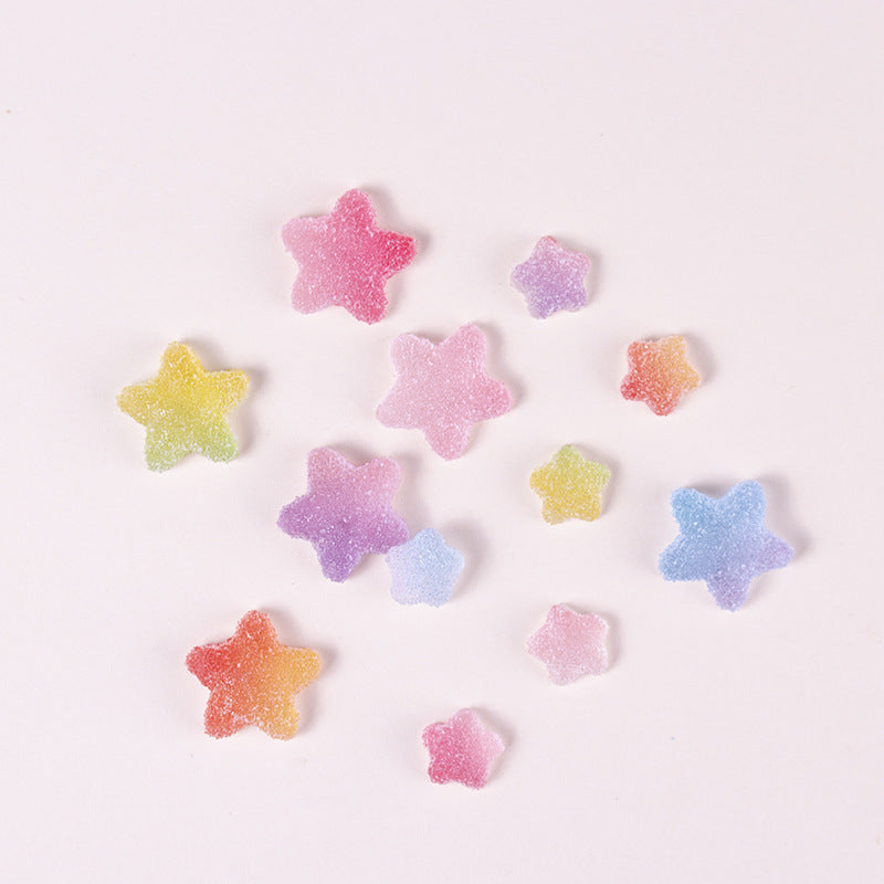 Candy Gradient Resin Glue Cream Phone Case Jewelry Accessories