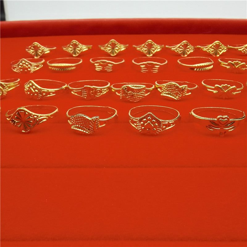 Ladies Pattern Gold-plated Stall Upside Down Plug Gnaw Cheap Small Belts