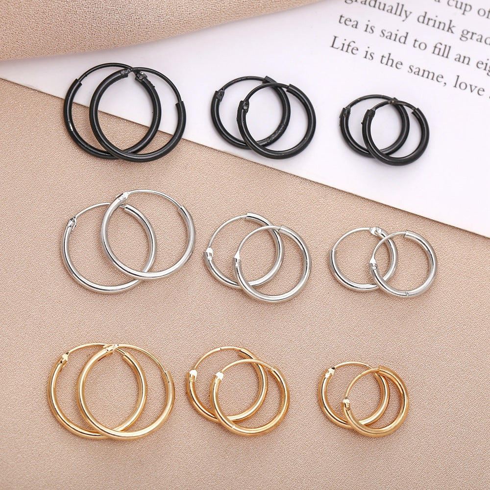 Metal Small Creative Personalized Punk Hip Rings