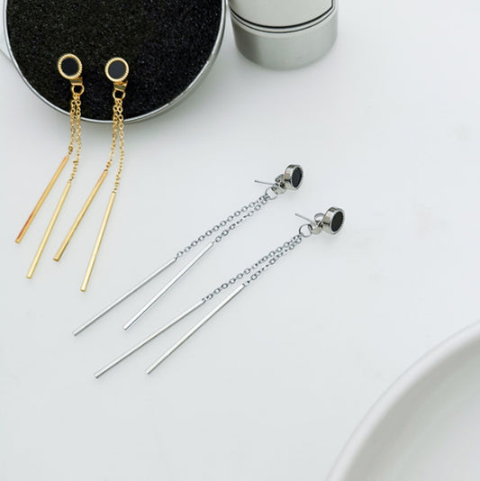 Women's Graceful Personalized Eardrops Super Circle For Rings