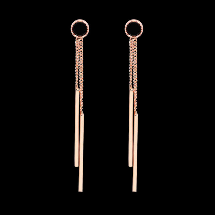 Women's Graceful Personalized Eardrops Super Circle For Rings