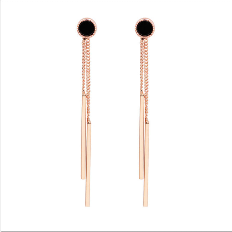 Women's Graceful Personalized Eardrops Super Circle For Rings