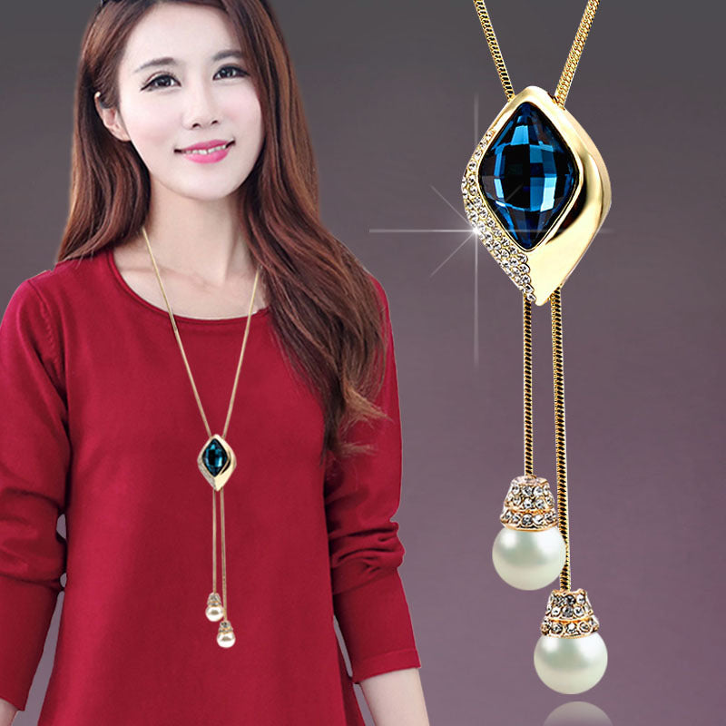 Garland Sweater Chain Generous Long Female Pendants