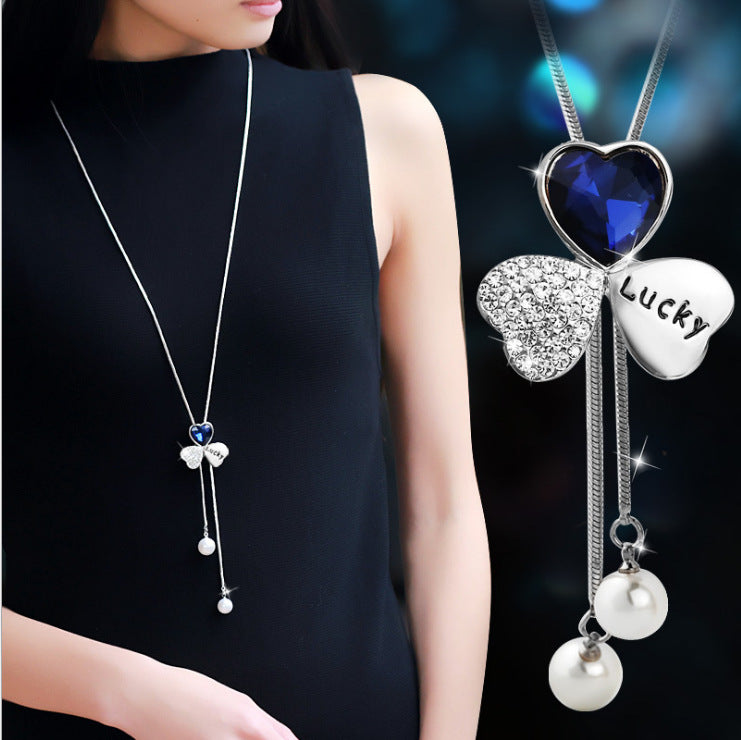 Garland Sweater Chain Generous Long Female Pendants