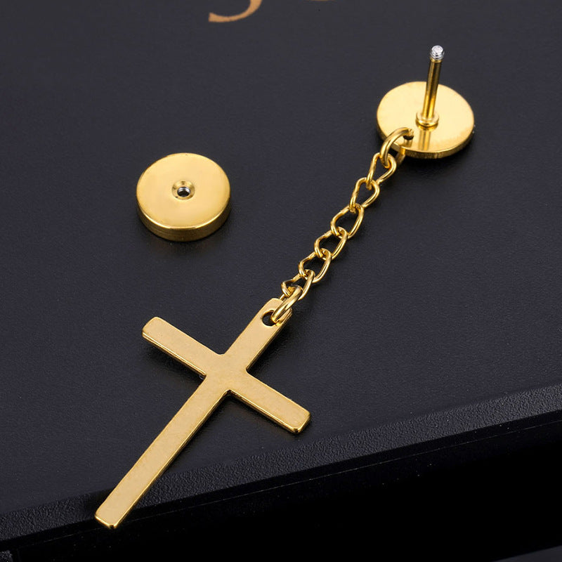 Round Simple Ear Clip Temperament Big Alloy Rings