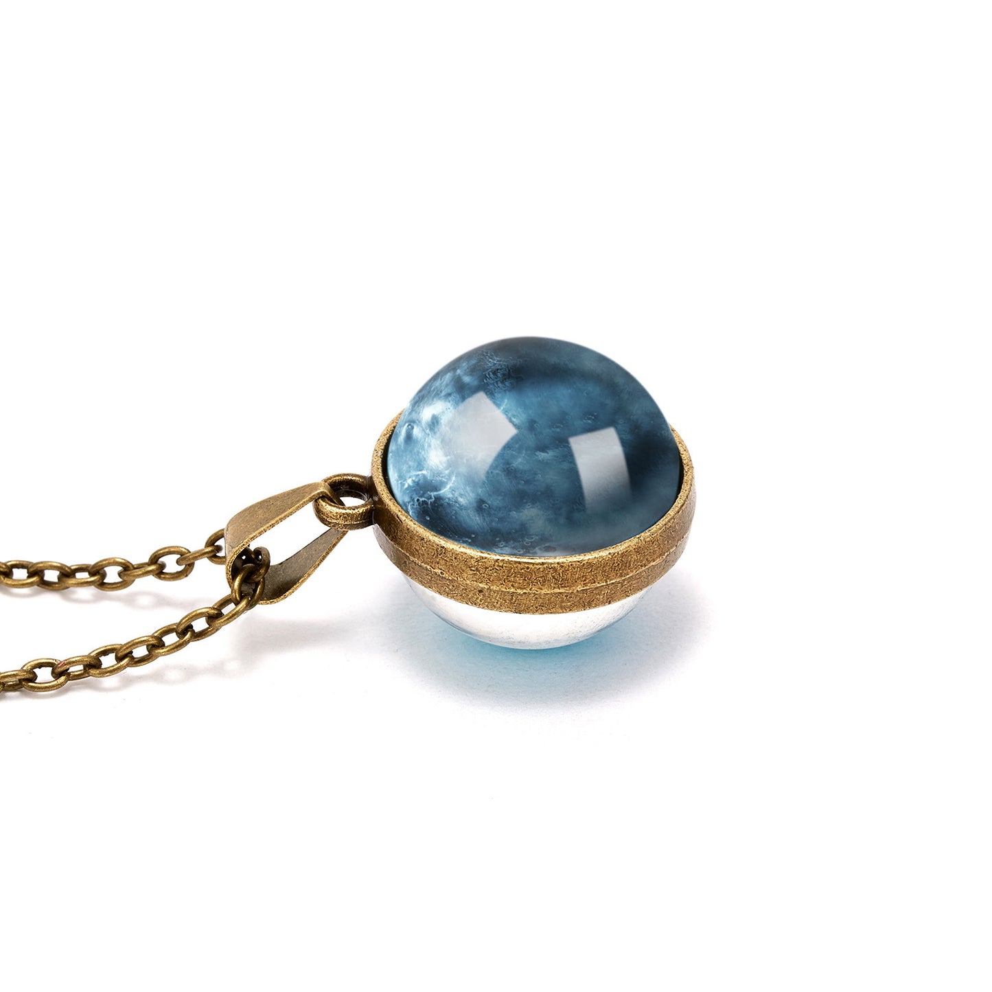 Fashion Retro Noctilucent Eight Planets Sun Necklaces