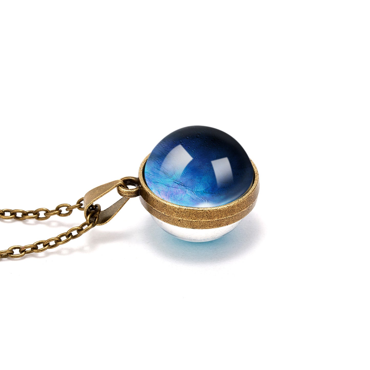 Fashion Retro Noctilucent Eight Planets Sun Necklaces