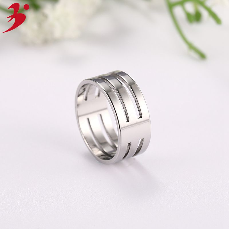 Men's Ornament Simple Temperament Stainless Steel Rings