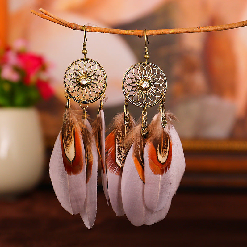 Sunflower Fashion Simple Feather Your Daisy Earrings