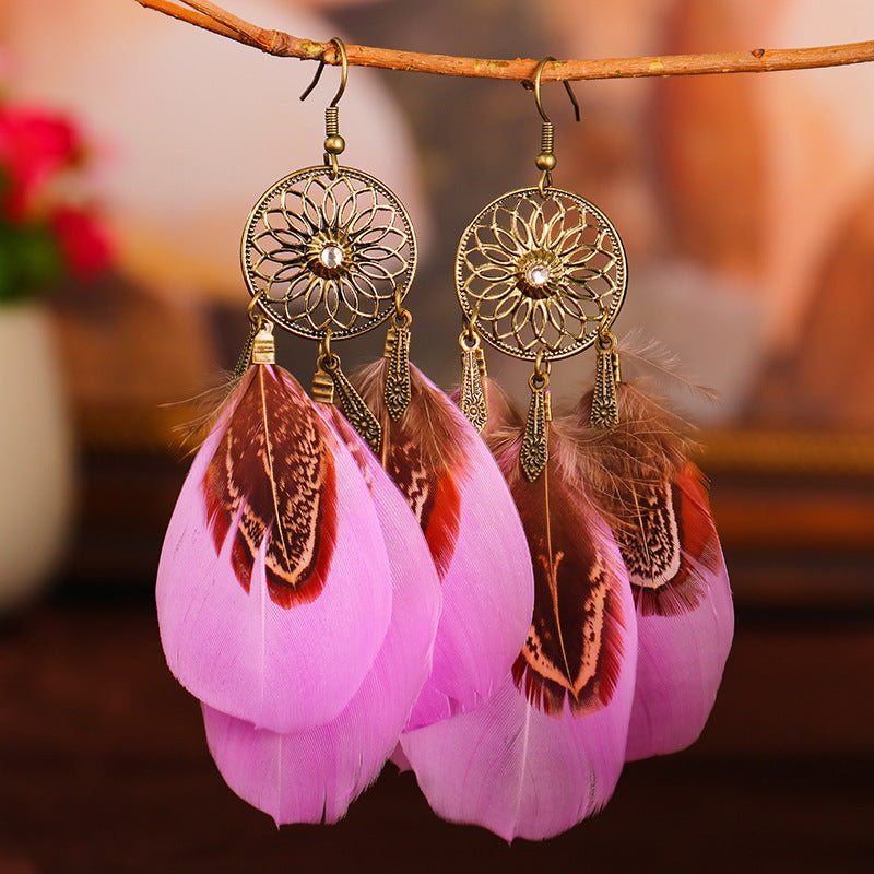 Sunflower Fashion Simple Feather Your Daisy Earrings