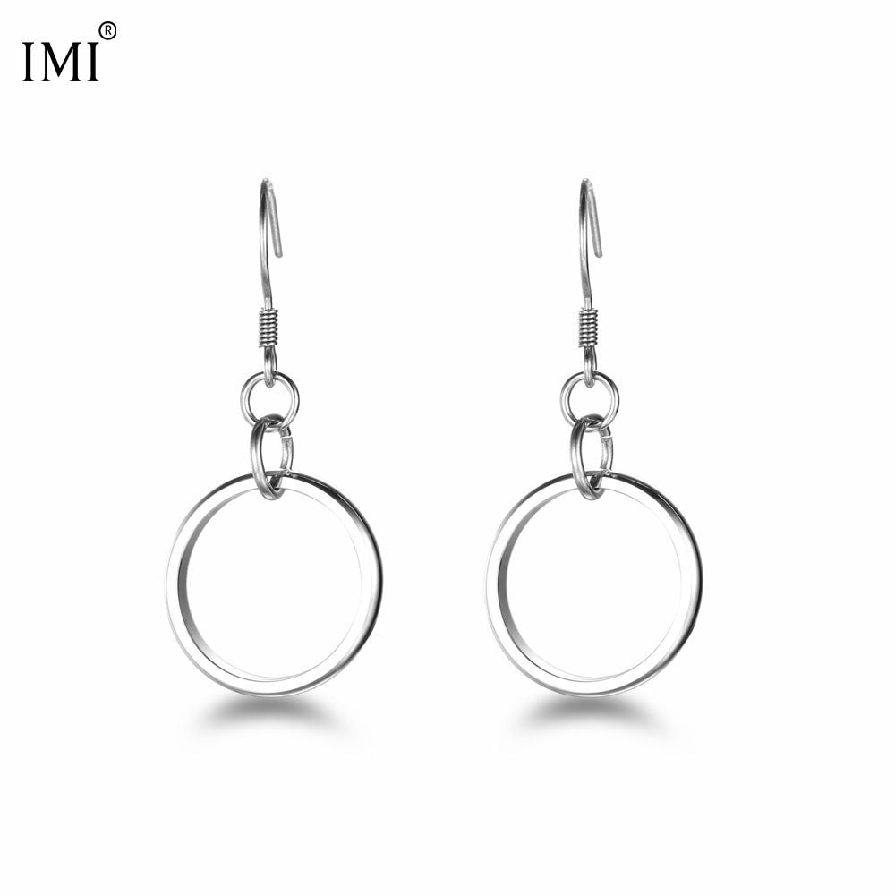 Women's & Men's Fishhook Clip-on Simple Eardrops Hip Hop Ear Clip Stud Earrings