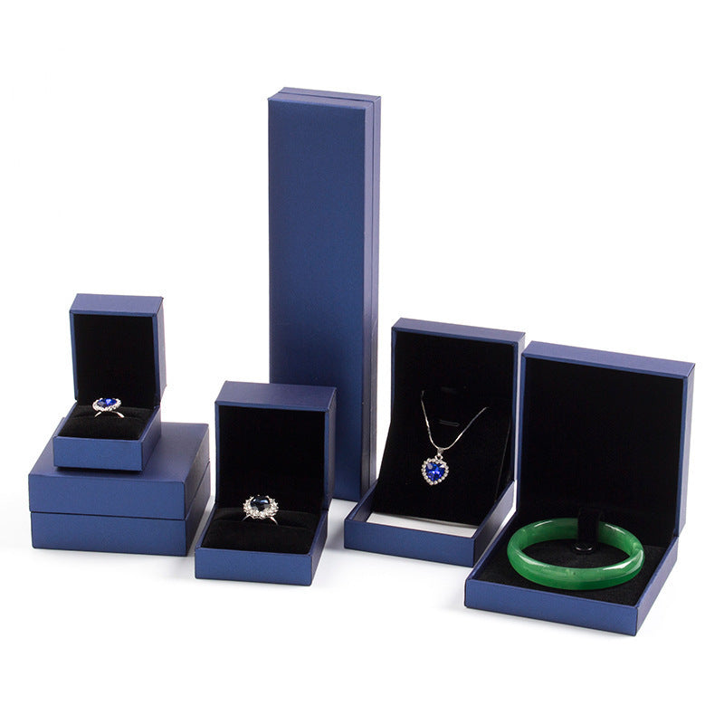 Blue Durable Light Luxury Texture Korean Style Jewelry Set