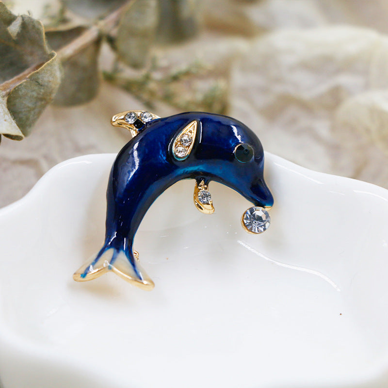 Cute Animal Series Owl Flower Bird Brooches