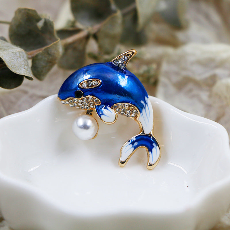 Cute Animal Series Owl Flower Bird Brooches
