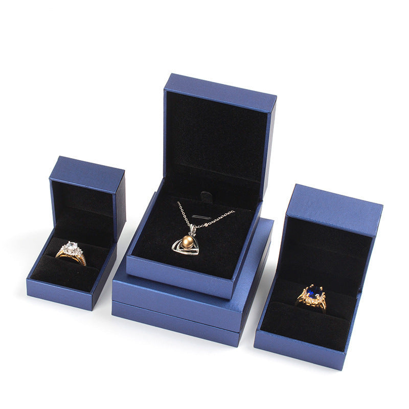 Blue Durable Light Luxury Texture Korean Style Jewelry Set