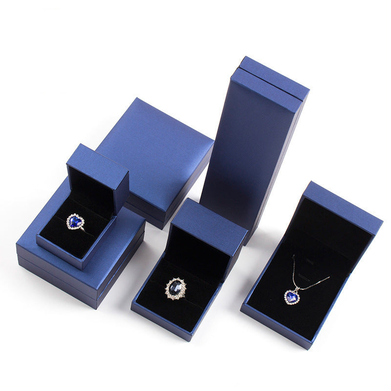 Blue Durable Light Luxury Texture Korean Style Jewelry Set