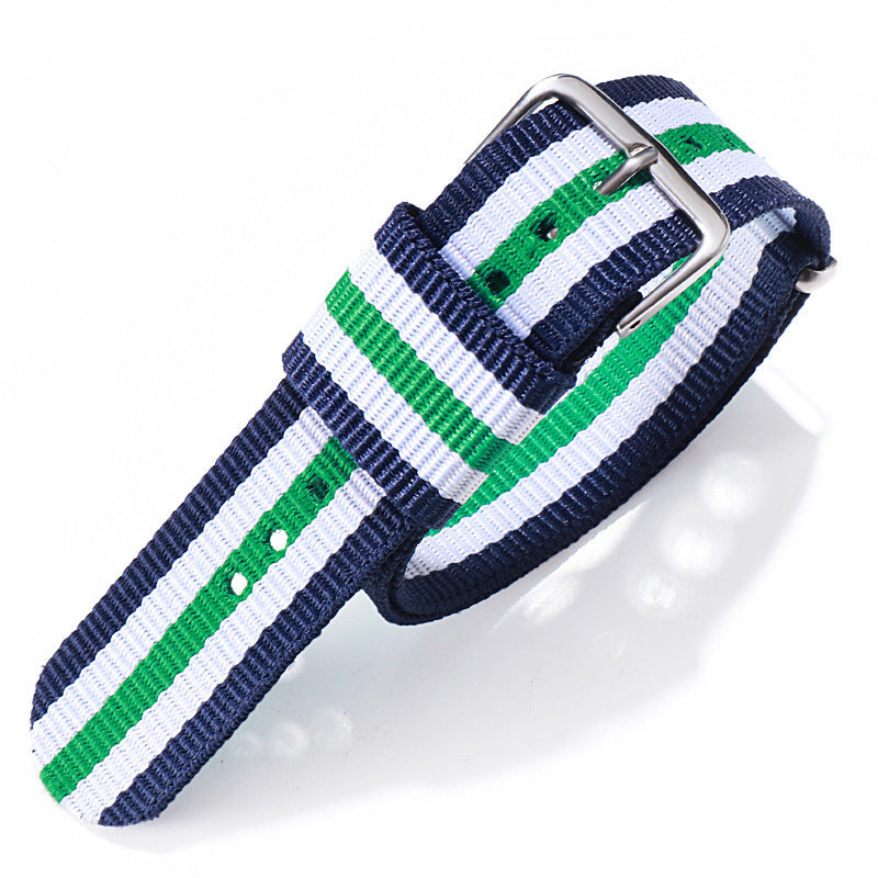 For Male Female Nylon Watchband Korean Style Simple Original Woven Bracelet