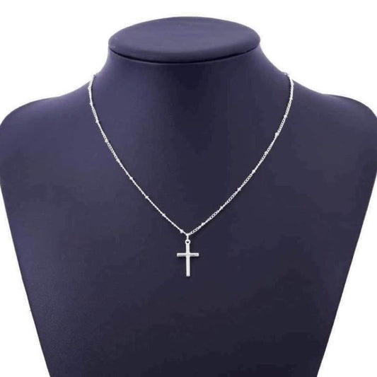 Hop Punk Fashion Simple Cross Clavicle Necklaces