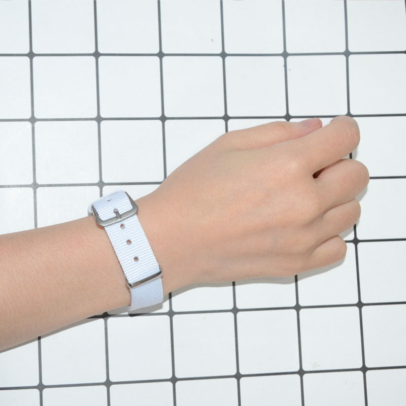 For Male Female Nylon Watchband Korean Style Simple Original Woven Bracelet