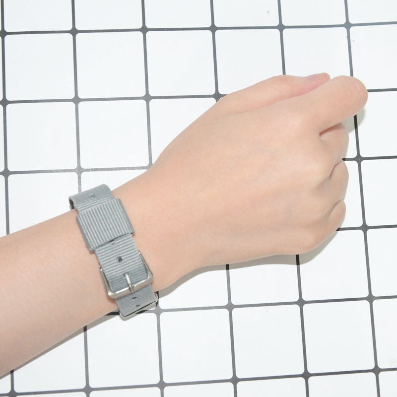 For Male Female Nylon Watchband Korean Style Simple Original Woven Bracelet