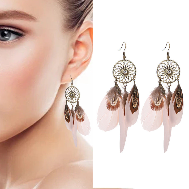 Sunflower Fashion Simple Feather Your Daisy Earrings