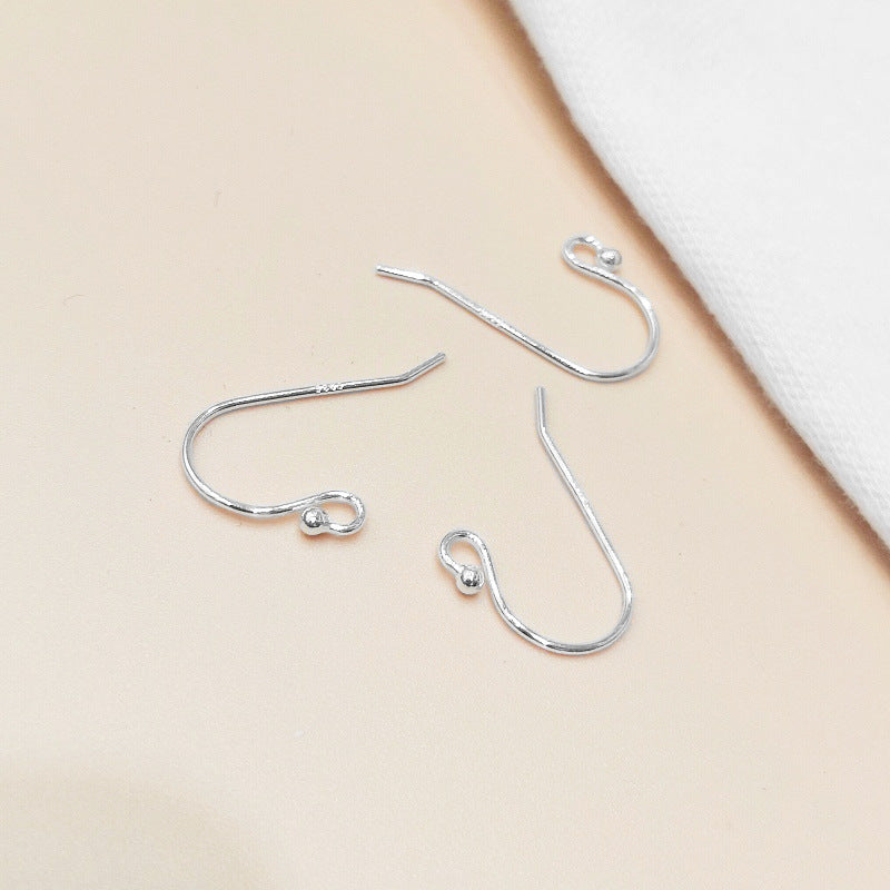 Sier U-shaped Tray France Type Buckle Reverse Words Ear Hook