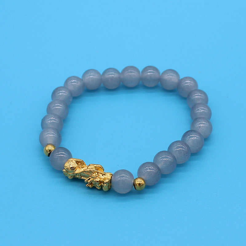 Colorful Golden Balls Pi Beads Stall Small Gold Shop Bracelet