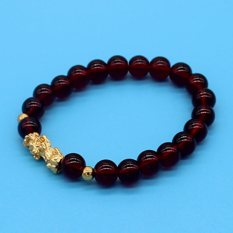 Colorful Golden Balls Pi Beads Stall Small Gold Shop Bracelet