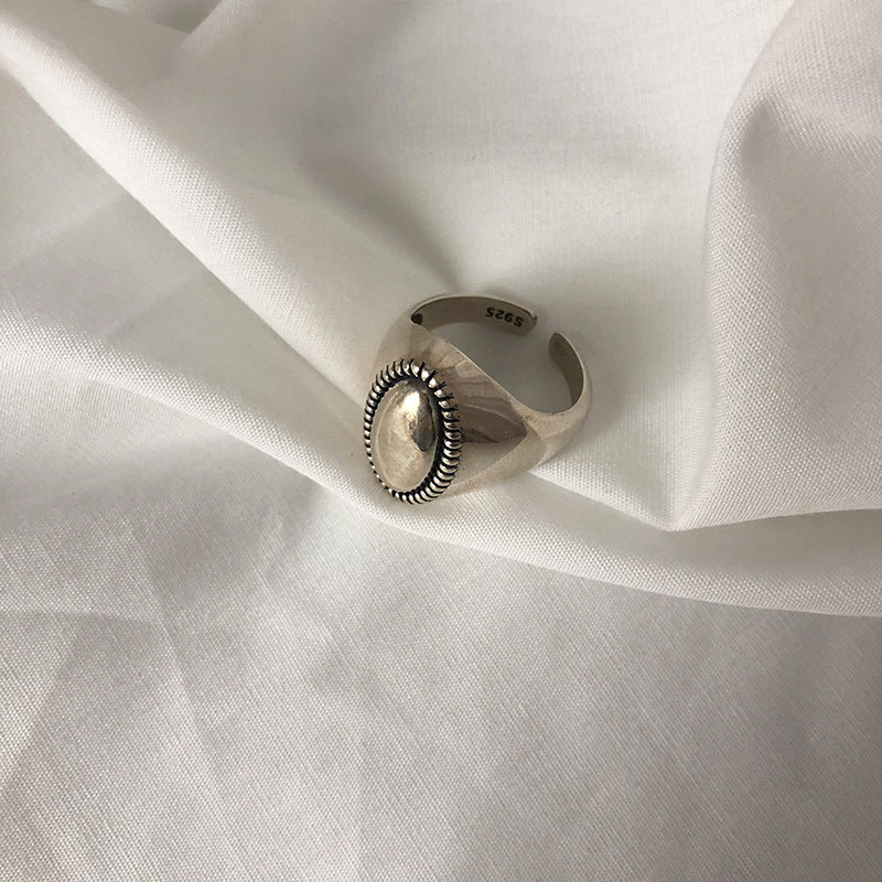 Retro Thai Exaggerated Personalized Vintage Open-end Forefinger Rings