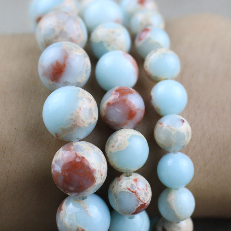 Quartzite Imitation Stone Sweet Couple Gift Bracelet