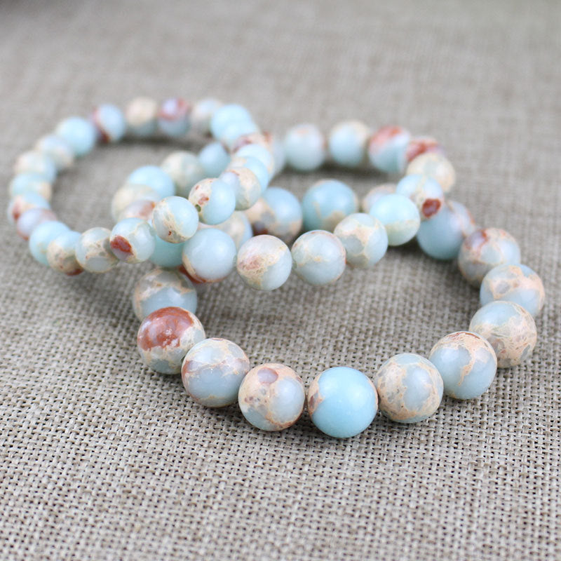 Quartzite Imitation Stone Sweet Couple Gift Bracelet