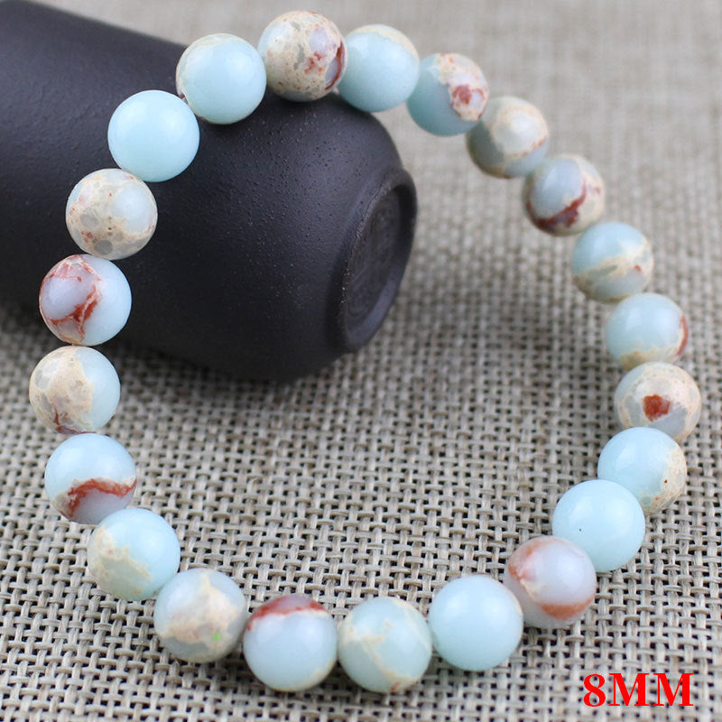 Quartzite Imitation Stone Sweet Couple Gift Bracelet