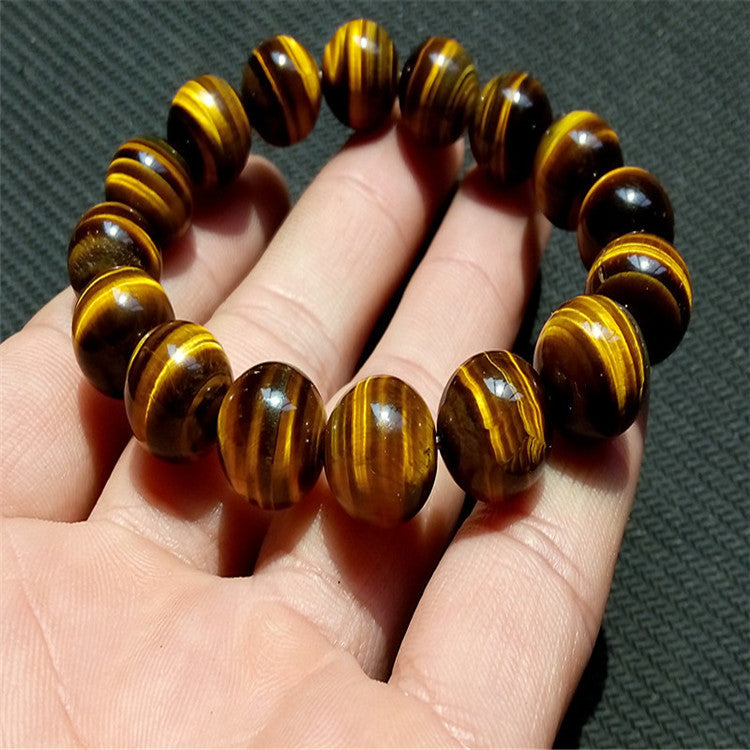 Yellow Tiger Eyes Stone Scenic Spot Bracelets