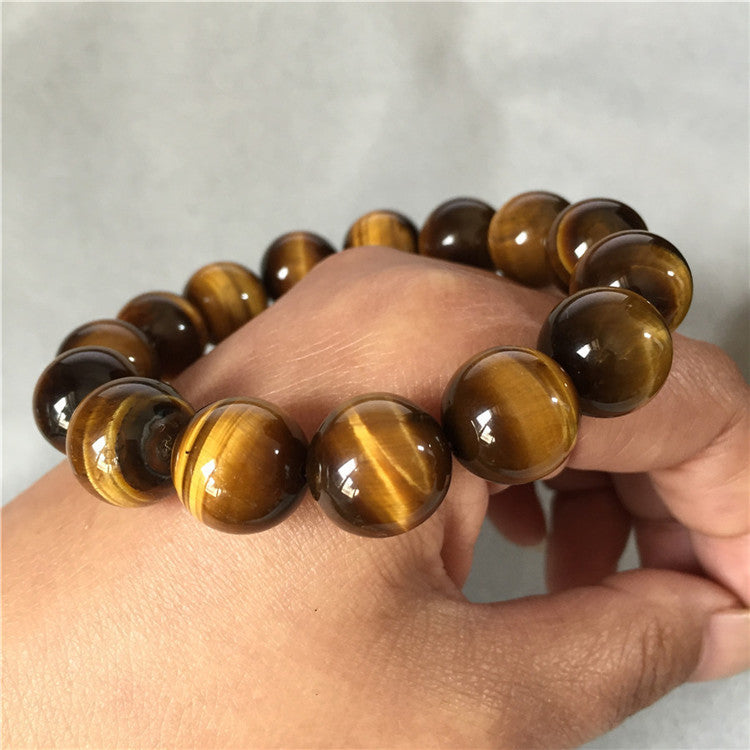 Yellow Tiger Eyes Stone Scenic Spot Bracelets