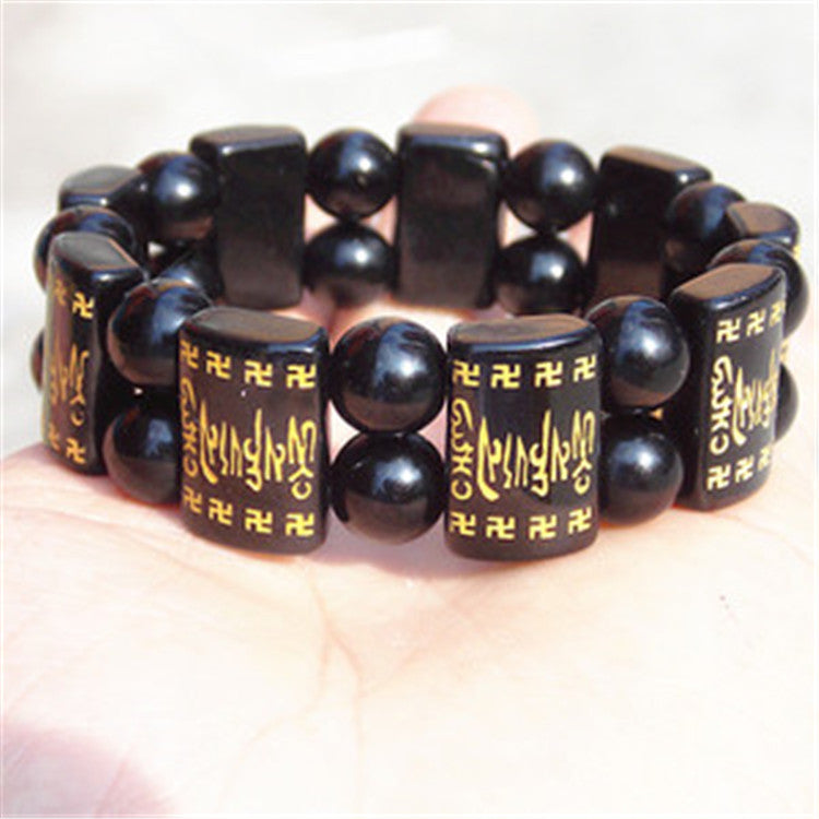 Words Motto Buddha Beads Stall Scenic Bracelets