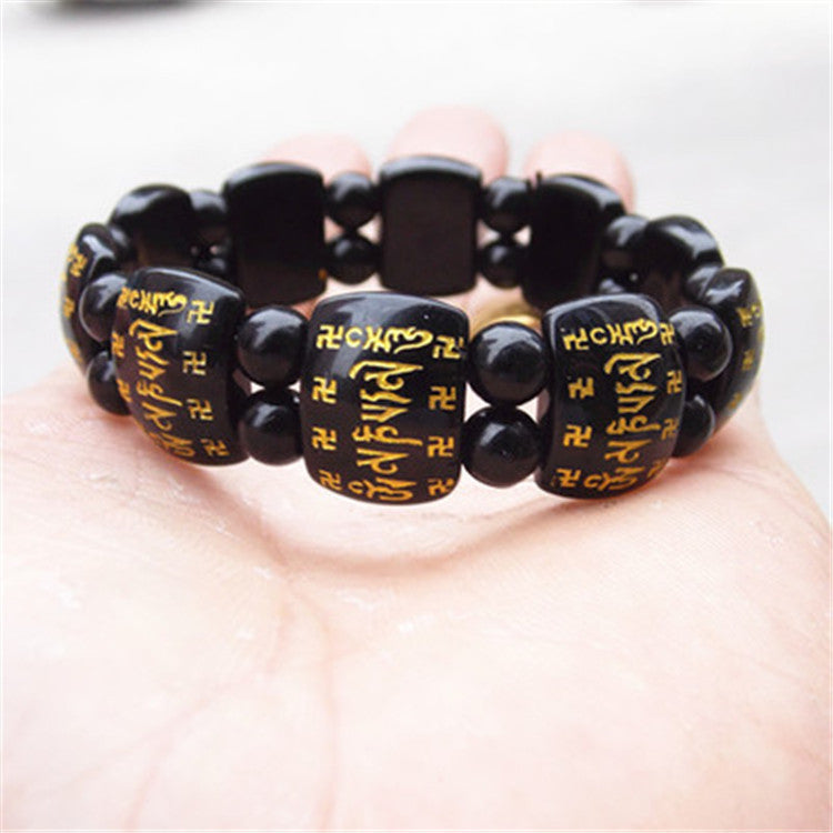 Words Motto Buddha Beads Stall Scenic Bracelets