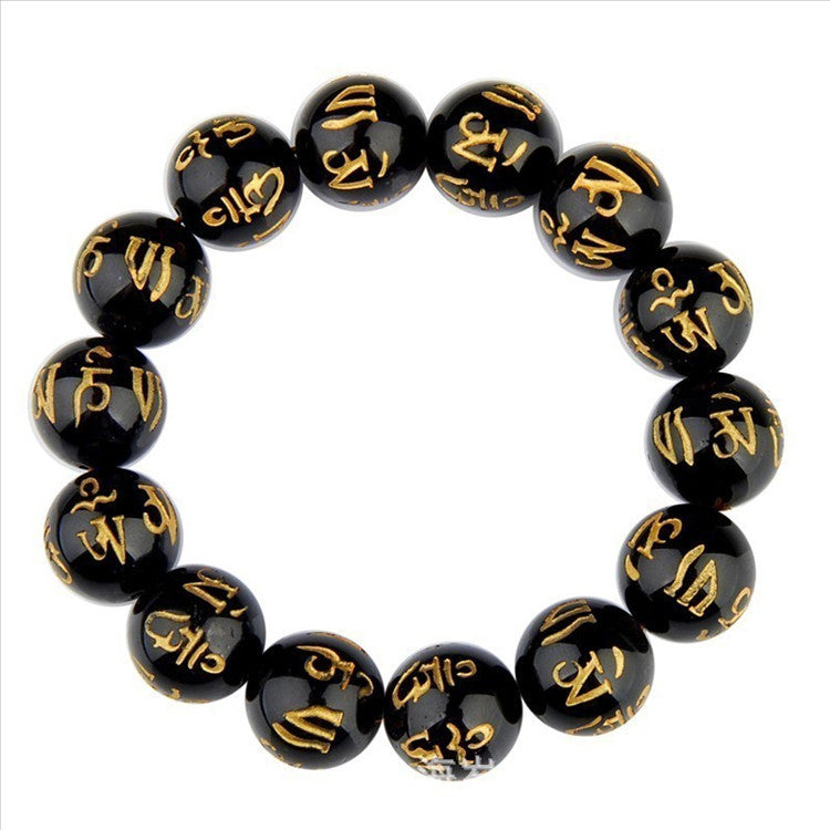 Words Motto Buddha Beads Stall Scenic Bracelets