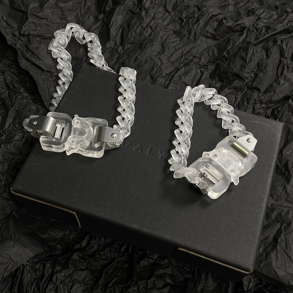 Beautiful Innovative Buckle Acrylic Trendy Street Bracelets