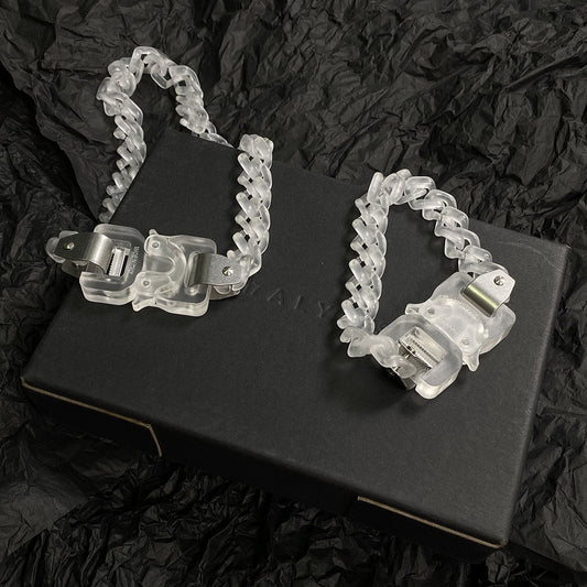 Beautiful Innovative Buckle Acrylic Trendy Street Bracelets