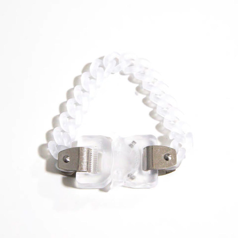 Beautiful Innovative Buckle Acrylic Trendy Street Bracelets