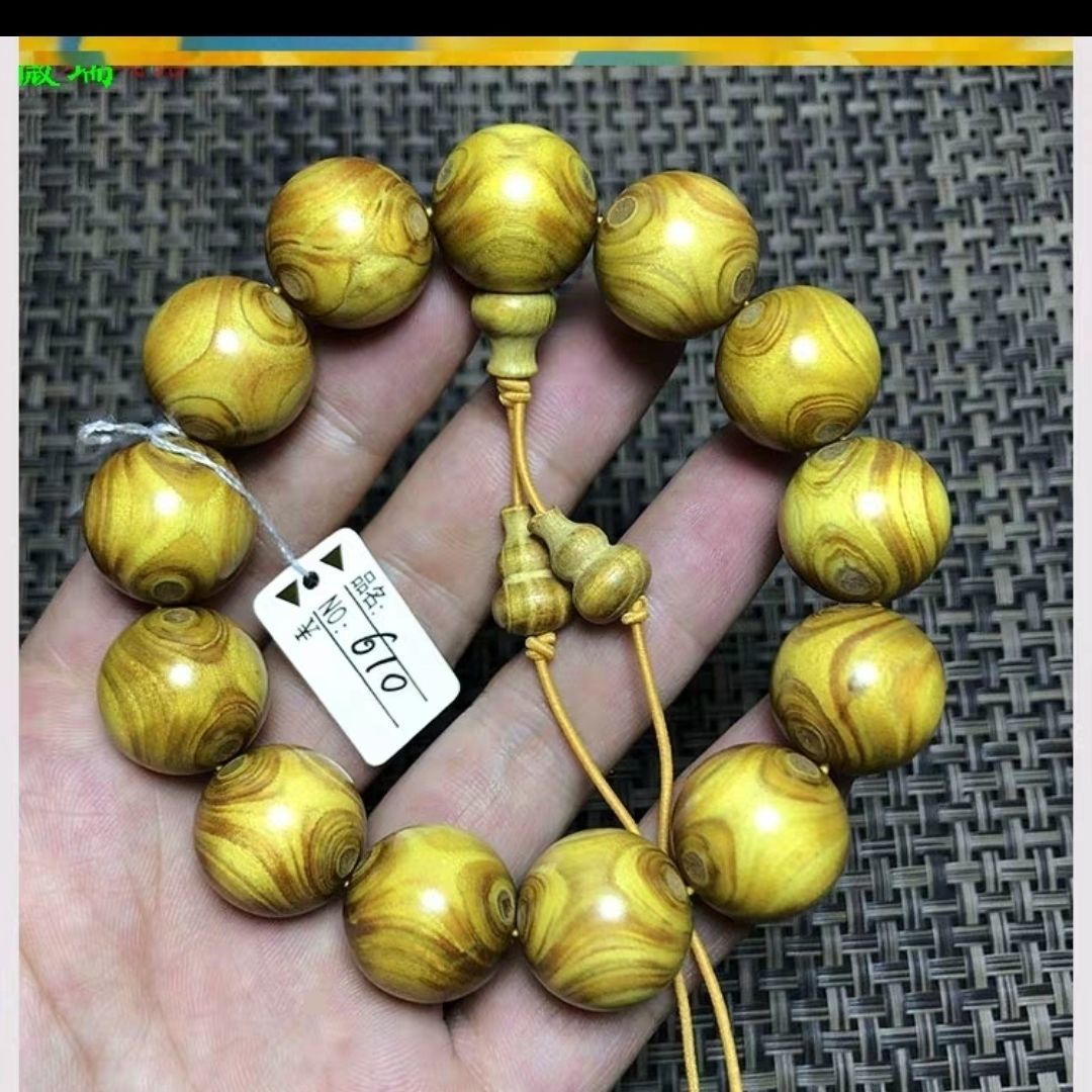 Women's & Men's Rosewood Buddha Beads Red Sandalwood Crafts Bracelet