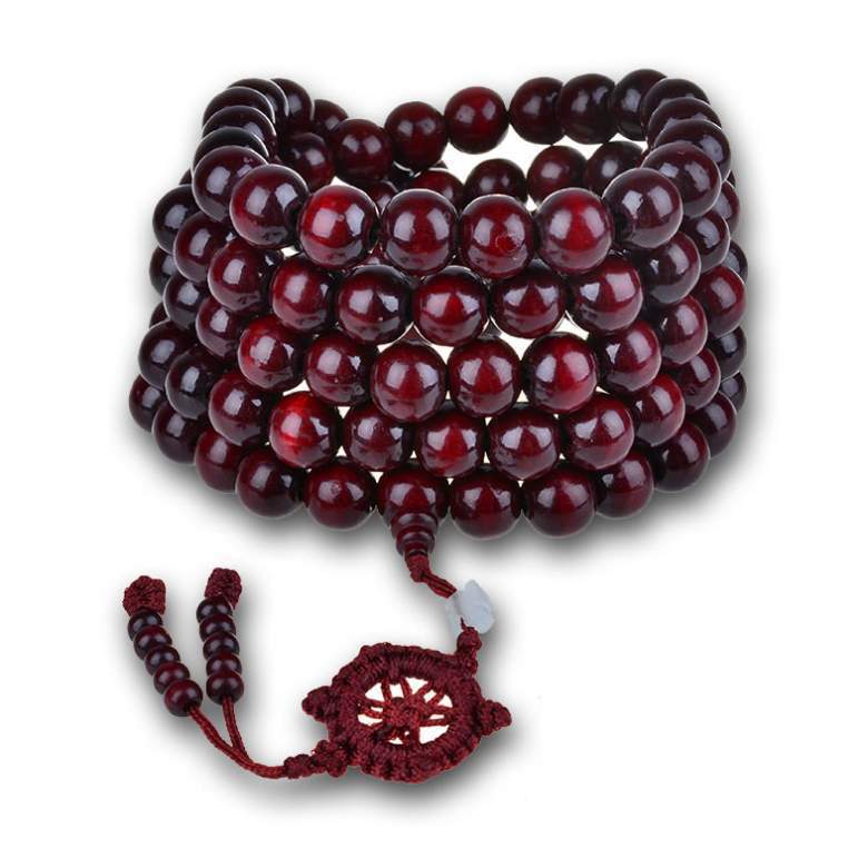 Buddha Beads Rosewood Rosary Yuan Stall Bracelet
