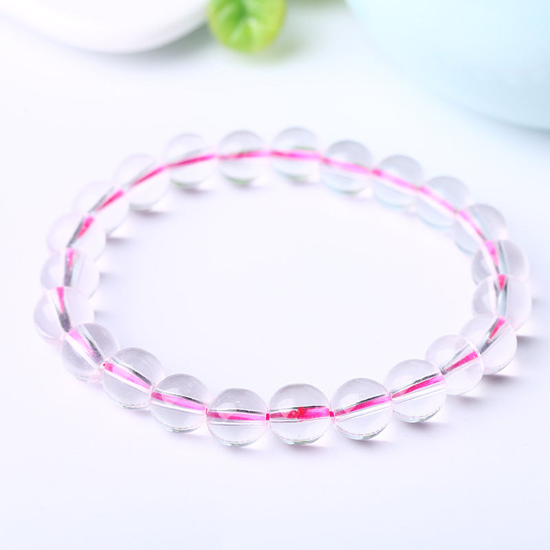 Artificial Crystal Single Circle Glass Travel Online Store Bracelets