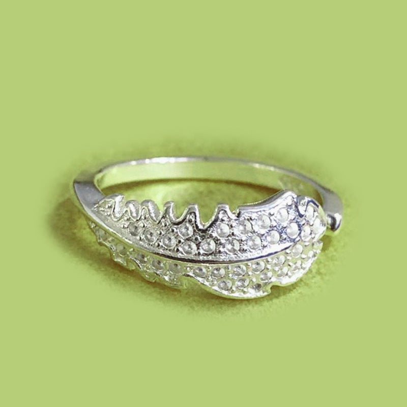 Women's Opening Fresh Temperament Branch Buds Index Ring