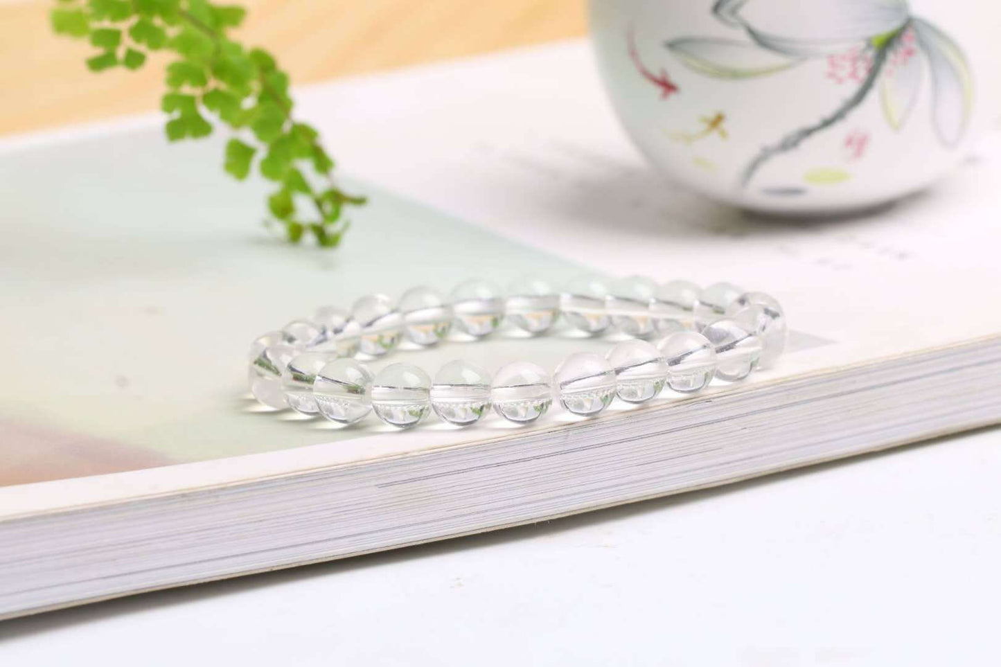 Artificial Crystal Single Circle Glass Travel Online Store Bracelets