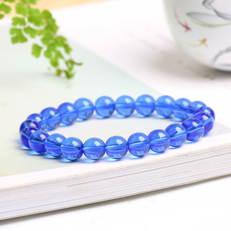 Artificial Crystal Single Circle Glass Travel Online Store Bracelets
