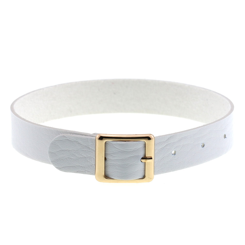 Rock Leather Female Neck Band Personality Collar