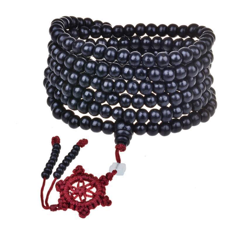 Buddha Beads Rosewood Rosary Yuan Stall Bracelet
