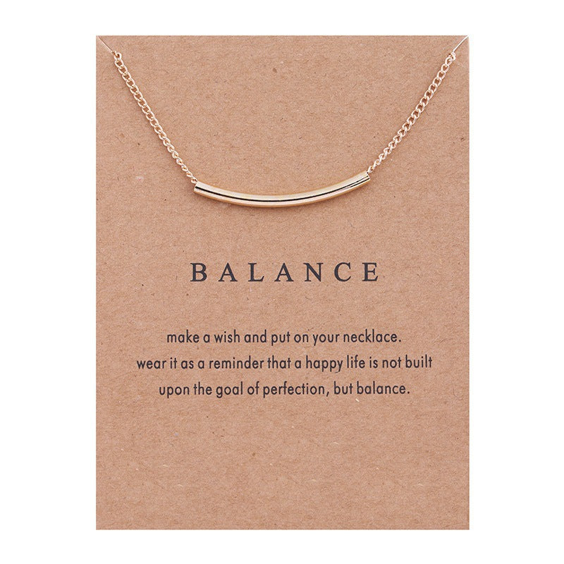 Animal Butterfly Unicorn Alloy Card Clavicle Necklace