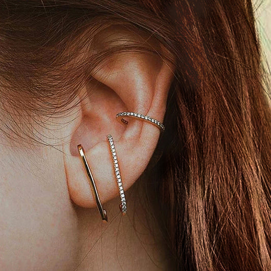 Shi Fashion Personality Trend Ear Shaped Rings